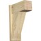 Ekena Millwork Traditional Block Rough Sawn Outlooker, Douglas Fir, 8"W x 16"D x 24"H OUT08X16X24TRA05RDF - alternate 1